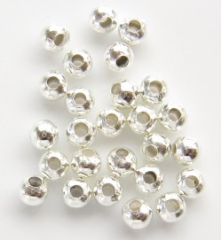 Metal Spacer Beads 4mm